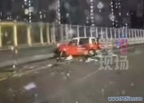 夫妇乘出租遭撞击翻腾数圈后受难 警方不摈斥未系安全带